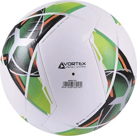 Balón de fútbol Kelme VORTEX 18.2 – Blanco y Verde Lima, Talla 4
