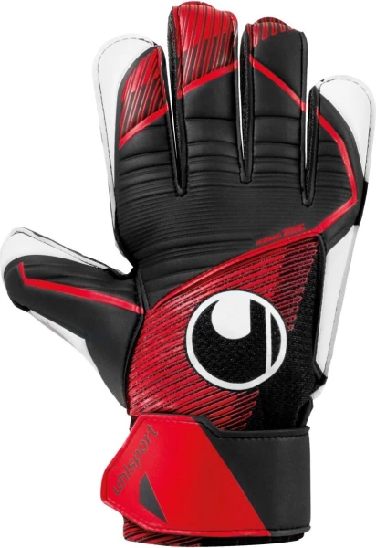 Guantes de portero Uhlsport POWERLINE STARTER SOFT – Negro, Rojo y Blanco