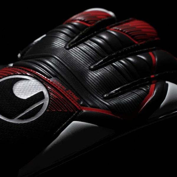 Guantes de portero Uhlsport POWERLINE STARTER SOFT – Negro, Rojo y Blanco