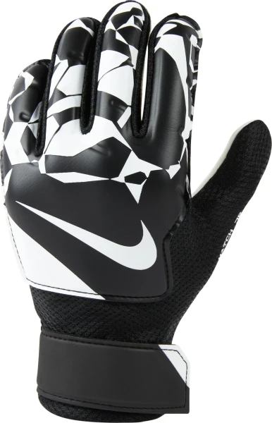 Guantes de portero juveniles Nike GK MATCH JR-HO24 – Negro y Blanco