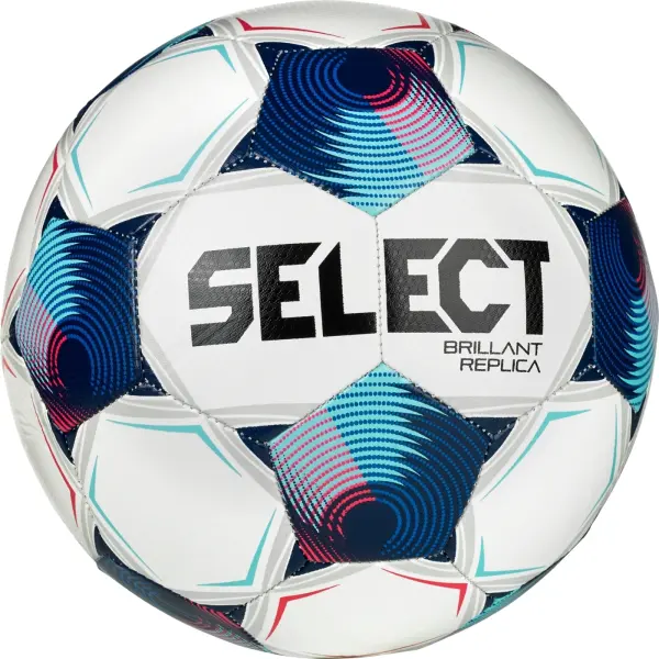 52684-68cbb109f1025 Balón de fútbol Select BRILLANT REPLICA V25 blanco-azul-rosado
