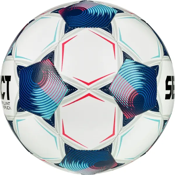 52684-68cbb10abd86f Balón de fútbol Select BRILLANT REPLICA V25 blanco-azul-rosado