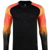 Camiseta de Portero de Fútbol para Hombre con Protector de Pecho y Coderas