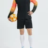 Camiseta de Portero de Fútbol para Hombre con Protector de Pecho y Coderas